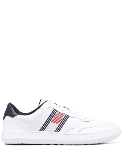 Tommy Hilfiger Logo Low-top Sneakers In White