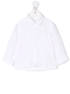 Il Gufo Button-placket Linen Shirt In White