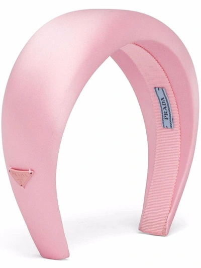 Prada Pink Silk Headband NWT Prada | Accessories | Prada Perfect Pink Satin Silk Headband  main image 3