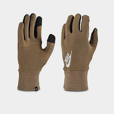 Nike Men's Club Fleece Training Gloves In Dark Driftwood