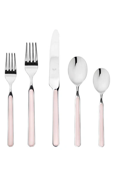 Mepra Fantasia 5-piece Place Setting In Pink