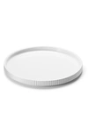 Georg Jensen Bernadotte Set Of Four Lunch Plates In White