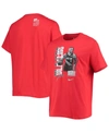 Nike Men's Damian Lillard Red Portland Trail Blazers Select Series Rookie Of The Year Name And Number T-s In Red
