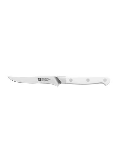 Zwilling Pro Le Blanc 4 Piece Steak Knife Set In Silver-tone