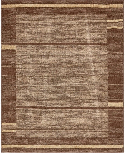 Bayshore Home Jasia Jas11 8' X 10' Area Rug In Brown