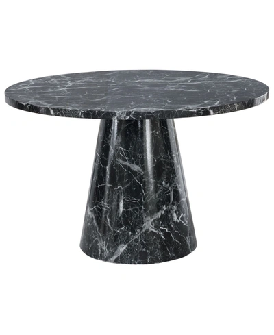 Best Master Furniture Round Dining Table In Black