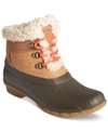 Sperry Women's Saltwater Alpine Duck Booties Women's Shoes In Tan