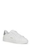 Golden Goose Purestar Low Top Sneaker In White/ Silver