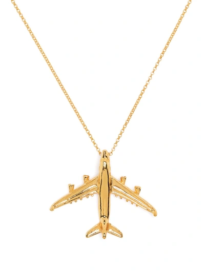 Natia X Lako Airplane Gold-plated Necklace