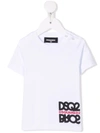 Dsquared2 Logo-print Round-neck T-shirt In White