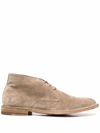 Officine Creative Steple Lace-up Boots In Nude