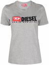 Diesel Women's Grey Cotton T-shirt