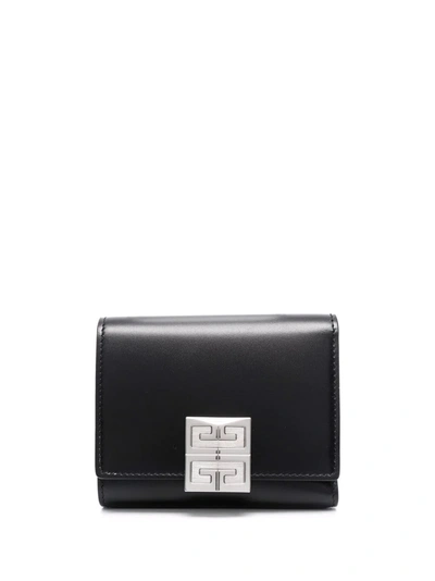 Givenchy 4g-motif Logo-plaque Wallet In Nero