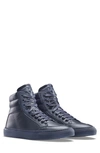 Koio Men's Primo Tonal Leather High-top Sneakers In Space