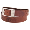 Eagles Wings Brown Cincinnati Reds Brandish Leather Belt In Brown