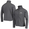 DUNBROOKE DUNBROOKE CHARCOAL SEATTLE SEAHAWKS SONOMA SOFTSHELL FULL-ZIP JACKET