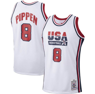 Mitchell & Ness Scottie Pippen White Usa Basketball 1992 Authentic Jersey