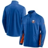 Fanatics Branded Royal New York Islanders Authentic Pro Locker Room Rinkside Full-zip Jacket In Royal