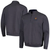 COLOSSEUM COLOSSEUM CHARCOAL VIRGINIA CAVALIERS TORTUGAS TEAM LOGO QUARTER-ZIP JACKET