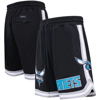 Pro Standard Men's Lamelo Ball Black Charlotte Hornets Team Player Shorts