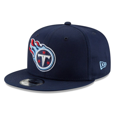 New Era Navy Tennessee Titans Basic 9fifty Adjustable Snapback Hat