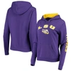 Colosseum Women's  Purple Lsu Tigers Loud And Proud Pullover Hoodie In Purple