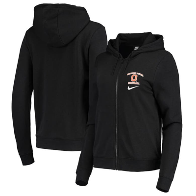 Nike Black Oregon State Beavers Varsity Fleece Full-zip Hoodie