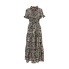 La Doublej Long And Sassy Dress In Francobollo In Fauve