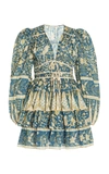 Ulla Johnson Women's Nina Cotton-blend Mini Dress In Blue,navy