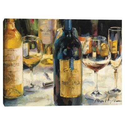 Masterpiece Bordeaux And Muscat By Marilyn Hageman Wrapped Canvas Art Print | 30" X 40" | Lord & Taylor In Multicolor