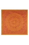 French Home Cleopatra Linen Tablecloth In Gold And Grape