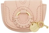 SEE BY CHLOÉ PINK HANA COIN POUCH