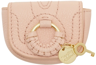 See By Chloé Pink Hana Coin Pouch In 6j6 Peachy