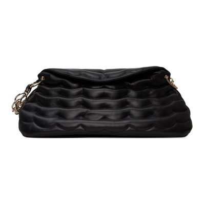 Chloé Juana Quilted Calfskin Chain Shoulder Bag In 001 Black