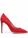 Ferragamo Womens Red Other Materials Pumps In Red