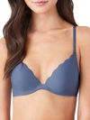 B.tempt'd By Wacoal B.wow'd Convertible Push-up Bra In Vintage Indigo