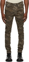 Ksubi D-chitch Five-pocket Camo Jeans In 99 Assorted