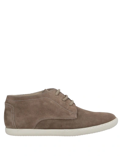 Antica Cuoieria Lace-up Shoes In Khaki