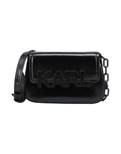 Karl Lagerfeld Handbags In Black