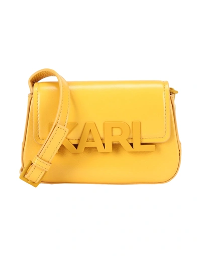 Karl Lagerfeld Handbags In Yellow