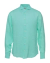 Mc2 Saint Barth Shirts In Light Green