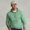 Polo Ralph Lauren Jersey Hooded T-shirt In Outback Green