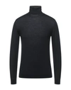 Roberto Collina Turtlenecks In Black