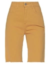 Jucca Denim Shorts In Beige