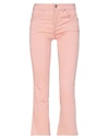 Liu •jo Cropped Pants In Pink