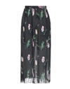 MARCIANO MARCIANO WOMAN LONG SKIRT BLACK SIZE 4 POLYESTER