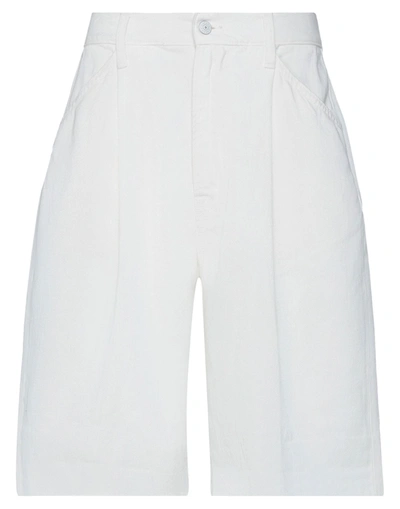 People (+)  Shorts & Bermuda Shorts In Ivory