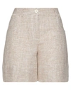 Lorena Antoniazzi Shorts & Bermuda Shorts In Sand