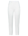 Rue Du Bac Cropped Pants In White