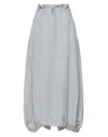 European Culture Long Skirts In Grey